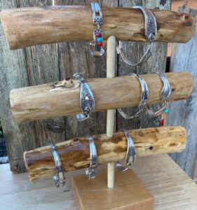 Bracelets made from flatware